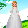 play Dress Up Palm Wedding Dress