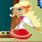 play Cute School Girl Dress Up