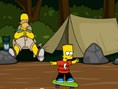 Bart Simpson Skateboarding