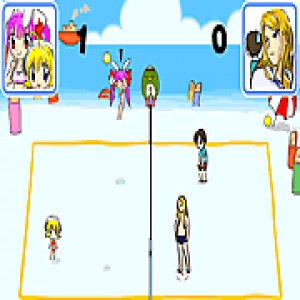 play Beach Volleyball