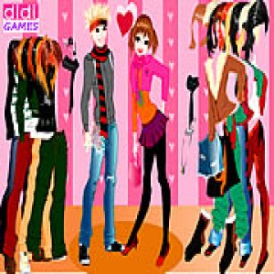 play Happy Couple Dressup