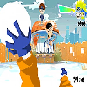 play Naruto Snowy Battle Field
