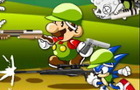 play Mario Sonic Zombie Kill
