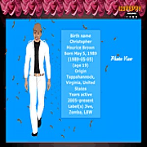 play Peppy'S Chris Brown Dress Up.