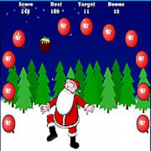 play Santa Keepy Uppy