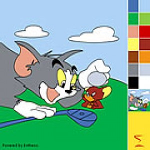 Tom And Jerry Painting