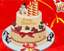 play Yummy Christmas Cake Decor