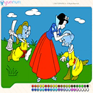 play Snow White Painting