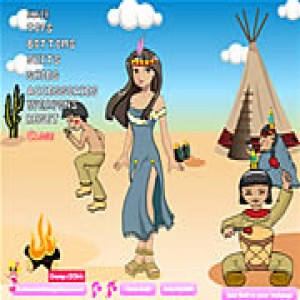 play American Indian Girl