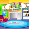 play Interior Designer: Colorful Study Room