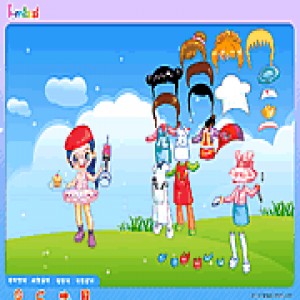 play Dress Up Little Woman
