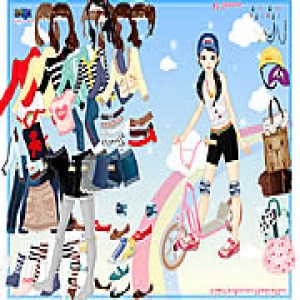 play Scooter Dressup
