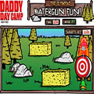 play Daddy Day Camp Watergun Fun