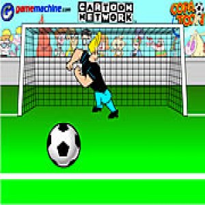 play Johnny Bravo In Bravo Goalie