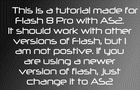 play Custom Menu Flash Tut