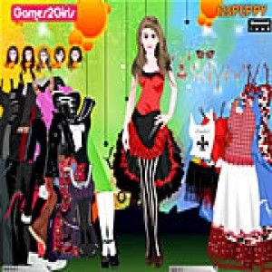 play Doris Punk Girl Dressup