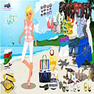 play Celeste Beach Dressup