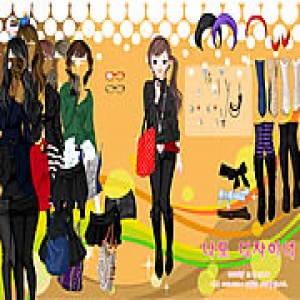 play Black Skirts Dressup