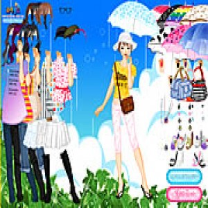 play Rainy Days Dress Up