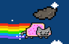 play Nyan Cat - Meteor Flight!