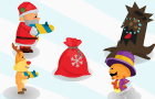 play Santa Defender