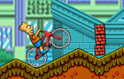 play Bart On Bike