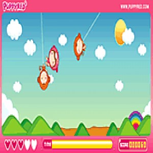 play Puppy Red Swing