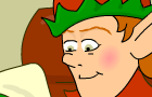 play Christmas Elf Ecard/