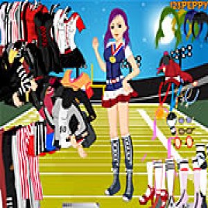 Sports Girl Dressup