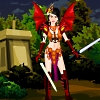 play Girl Power Warrior Dress Up