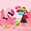 play Cartoon Girl Shopping