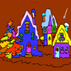 play Quaint Village Coloring