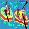 play Boating Coloring