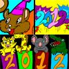 play New Year 2012 Coloring