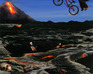 play The Lava Bike Race