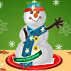 play Christmas Snowman Cake