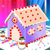 play Gingerbread House Cake