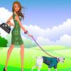play Fashionable Miss With Pets