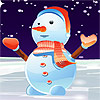 play Cute Snowman Dressup