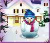 play Snowman Sledding