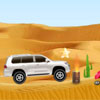 play White Off-Road Car