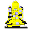 play Big Space Shuttle Coloring