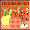 Thanksgiving Centerpiece Deco