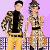 play Stylish Couple With Leopard Print
