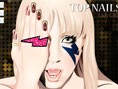 Lady Gaga Top Nails