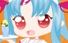 play Stylish Waitress Girl