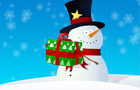 play Snowman Christmas Jigsaw