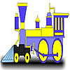 play Fast Locomotive Coloring