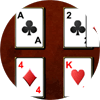 play Beleaguered Castle Solitaire
