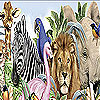 play Big Zoo Slide Puzzle